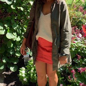 olive green cargo jacket